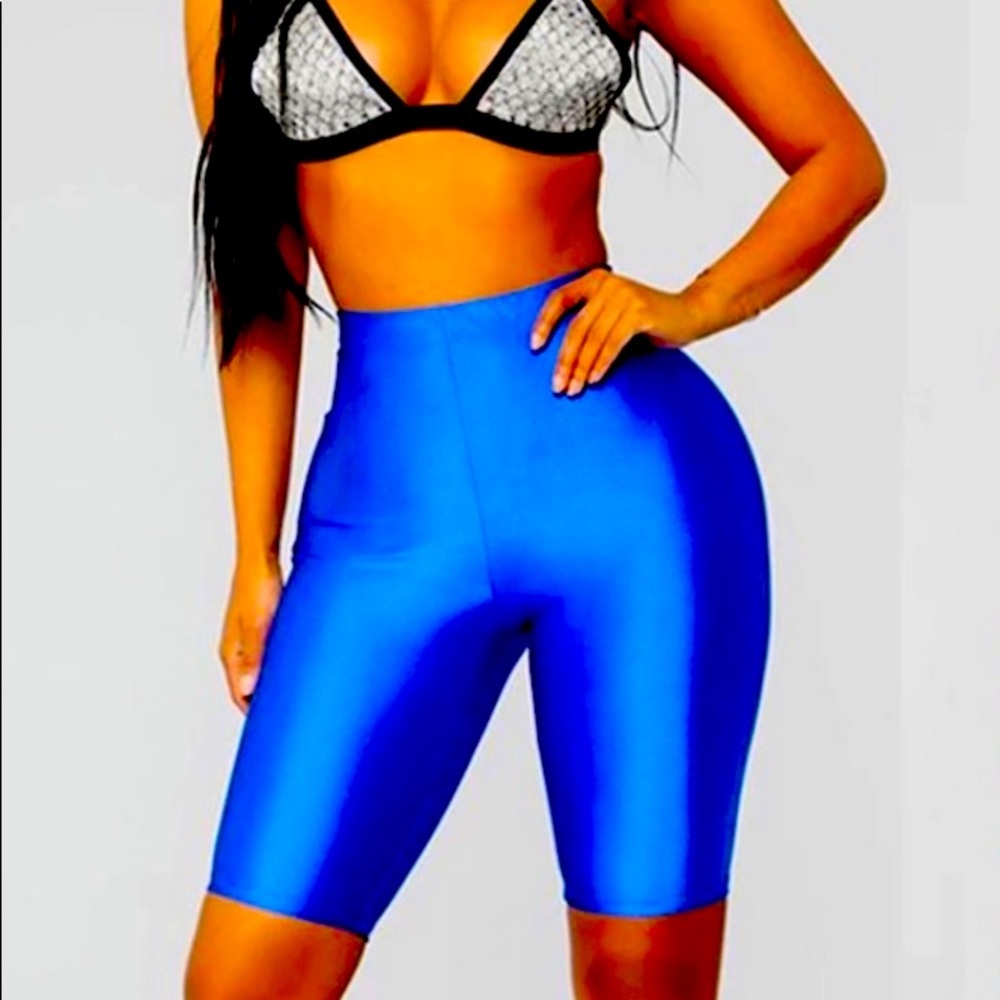 High Rise Biker Shorts